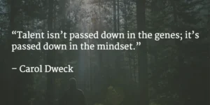 Image of thought written by Carol Dweck